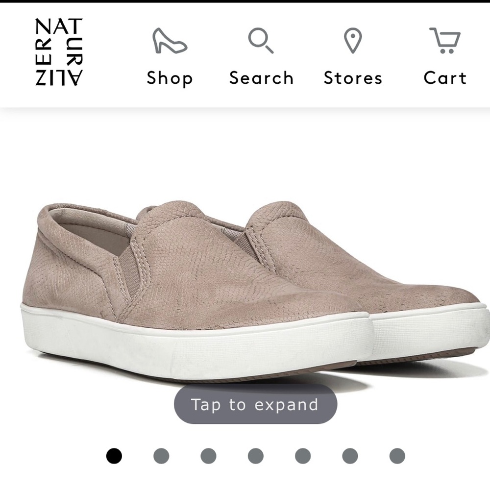 Naturalizer Marianne Slip On Sneaker - Oatmeal NIB